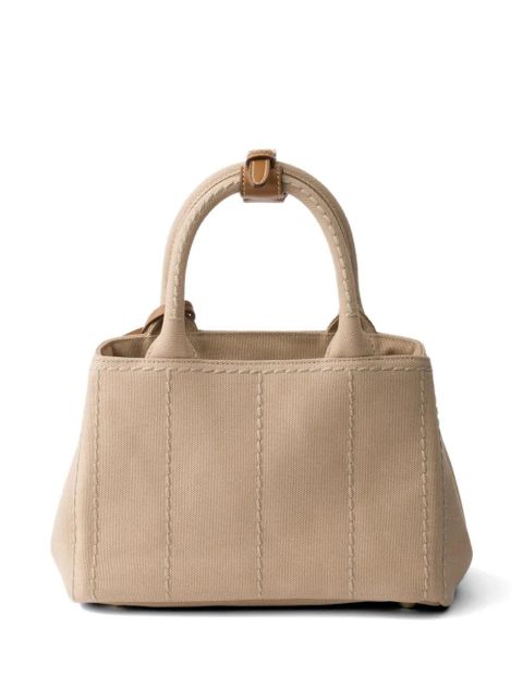 Prada Jardini re cotton canvas mini-bag - Neutrals - zdjęcie produktu nr 2