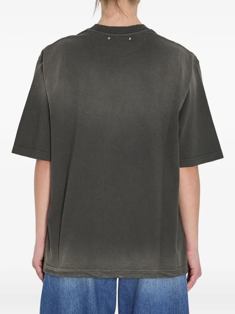 Golden Goose star-appliqué jersey T-shirt - Grey - zdjęcie produktu nr 1