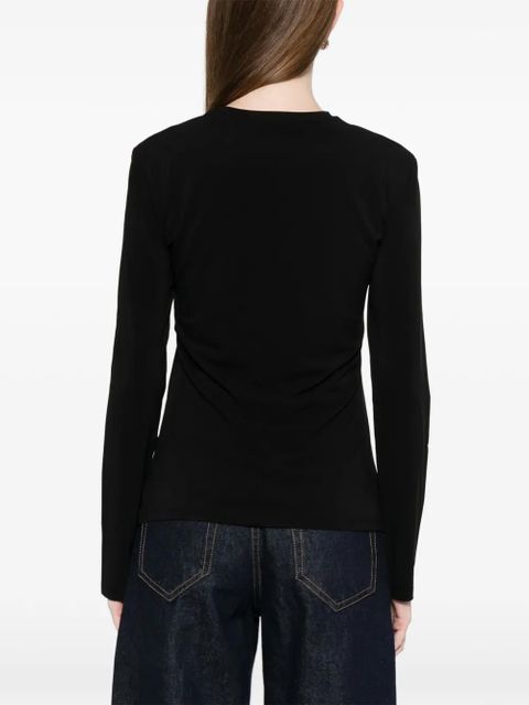 Max Mara Ortensia long-sleeve body - Black