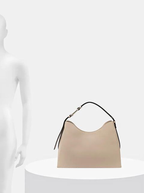 Furla torebka skórzana kolor beżowy WB01246.BX2045.8E000 - zdjęcie produktu nr 2