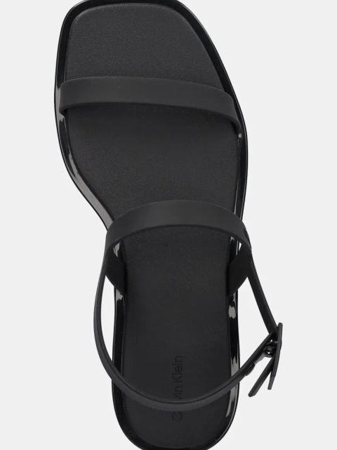 Calvin Klein sandały SANDAL - JELLY damskie kolor czarny HW0HW02426