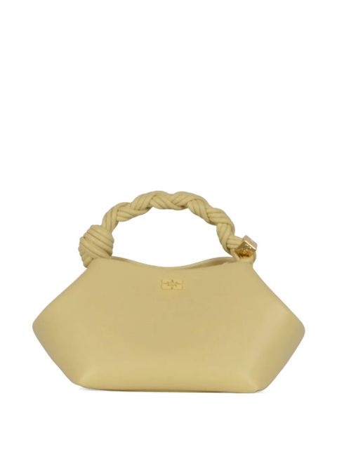 GANNI small Bou twisted-handle tote bag - Yellow - zdjęcie produktu nr 1