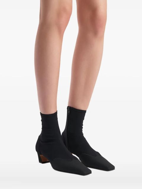 KHAITE Nevada ankle boots - Black