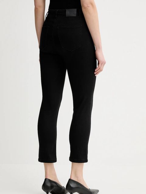 Gestuz jeansy damskie kolor czarny 10910083