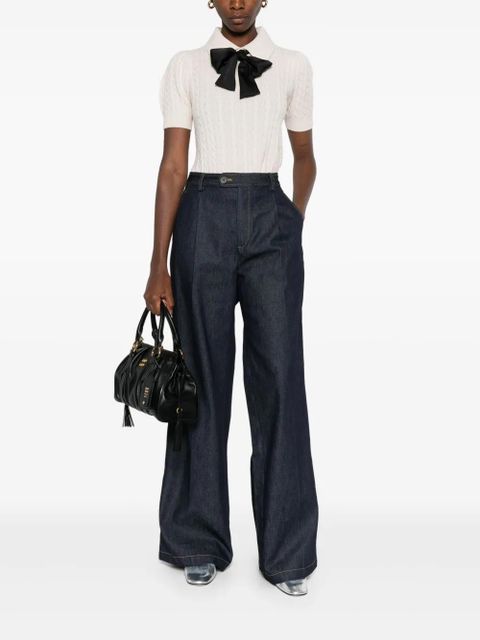 SANDRO virgin wool-blend polo shirt - Neutrals - zdjęcie produktu nr 2