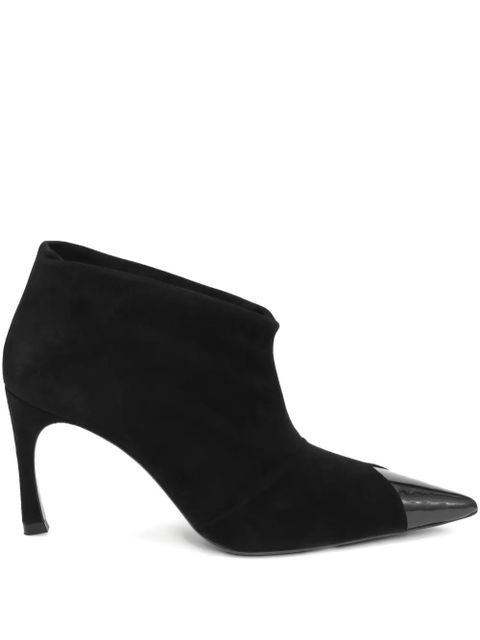 ROTATE BIRGER CHRISTENSEN pointed-toe suede boots - Black - zdjęcie produktu nr 1