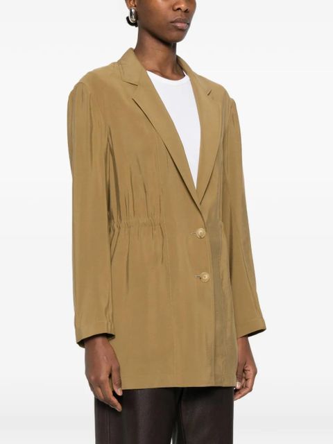 Alysi Sciolto drawstring jacket - Neutrals