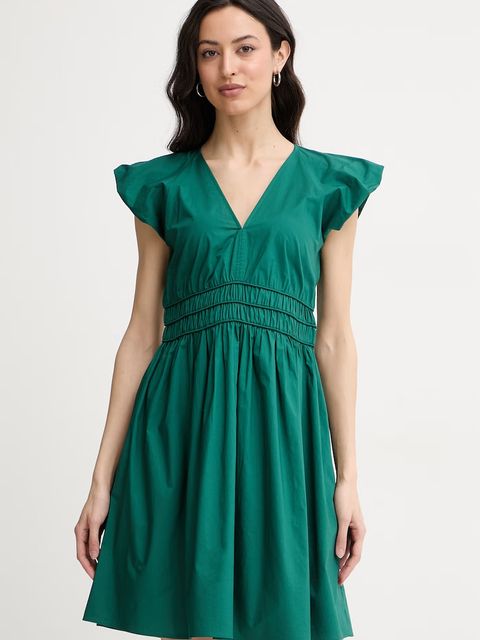 BOSS Orange sukienka letnia bawełniana C Darico - zdjęcie produktu nr 1