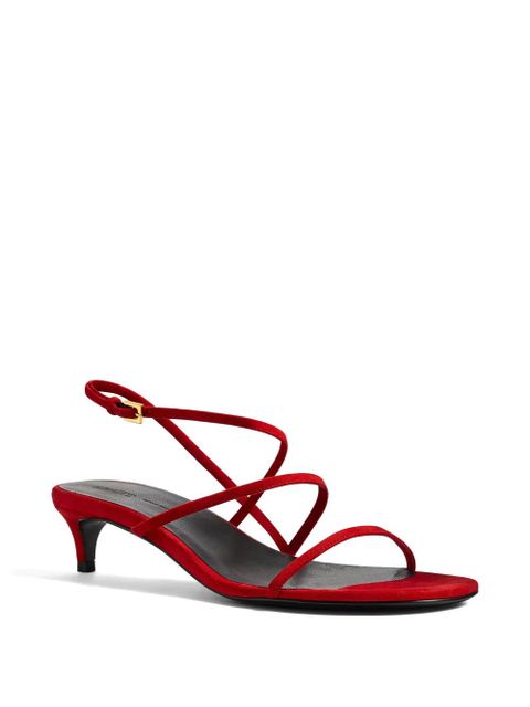 KHAITE open-toe sandals - Red - zdjęcie produktu nr 2