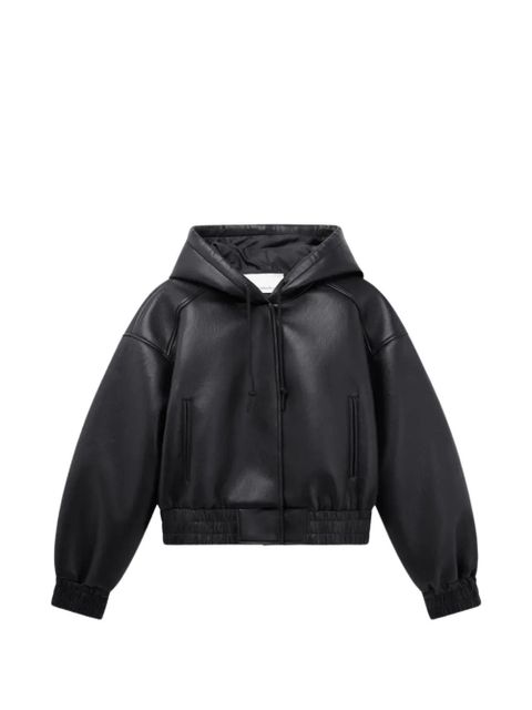 The Frankie Shop Jackson hooded jacket - Black - zdjęcie produktu nr 1