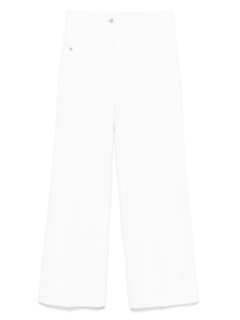 Victoria Beckham logo-tag jeans - White - zdjęcie produktu nr 1