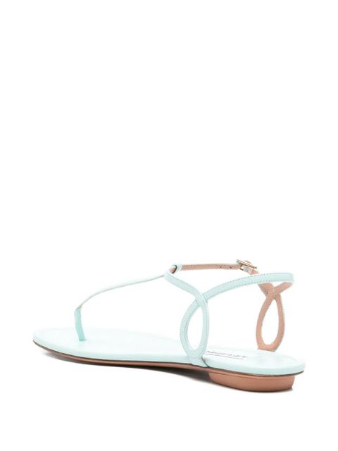 Aquazzura Almost Bare flat sandals - Blue