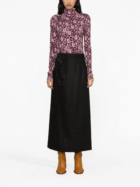 ZIMMERMANN Luminosity pencil midi skirt - Black