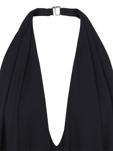 Jacquemus halterneck midi dress - Black