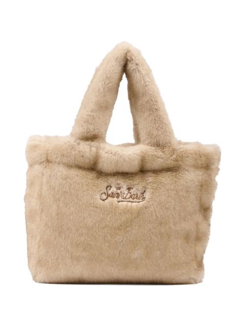 MC2 Saint Barth Colette embroidered-logo tote bag - Neutrals
