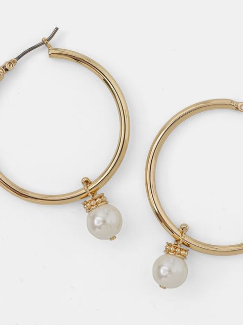 Lauren Ralph Lauren kolczyki damskie metalowe - zdjęcie produktu nr 1