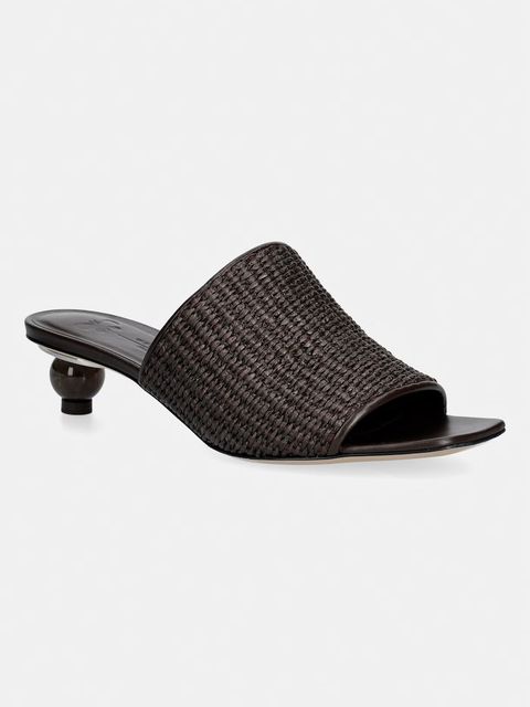 Weekend Max Mara klapki na niskim obcasie damskie Wkafiesta - zdjęcie produktu nr 1