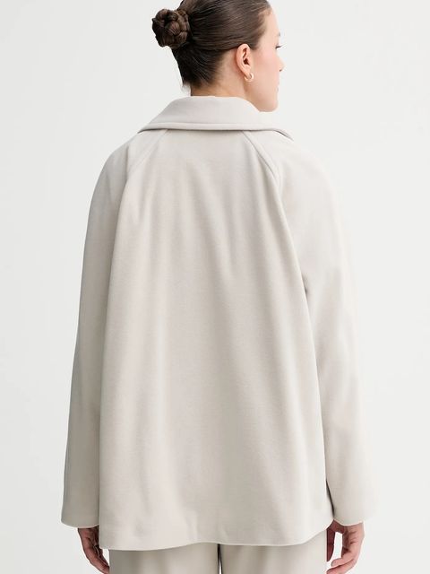 Marc O'Polo płaszcz z wełną kolor szary 508017570119 - zdjęcie produktu nr 2