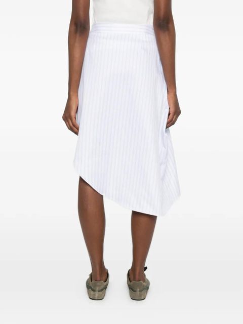 JW Anderson striped skirt - White