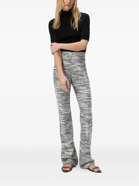 Missoni flared trousers - Black