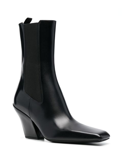 Prada 95mm sculpted heel boots - Black - zdjęcie produktu nr 2