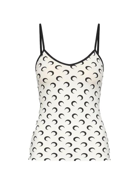 Marine Serre moon-print top - White - zdjęcie produktu nr 1