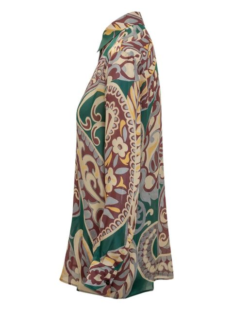 ETRO paisley-print silk shirt - Neutrals - zdjęcie produktu nr 1