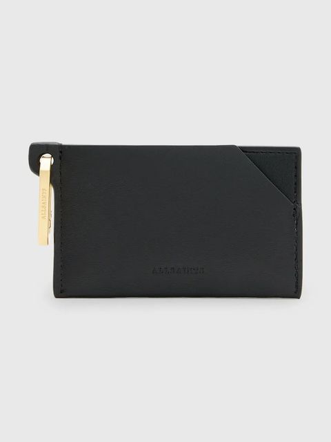 AllSaints etui na karty skórzane HEX CARDHOLDER - zdjęcie produktu nr 1