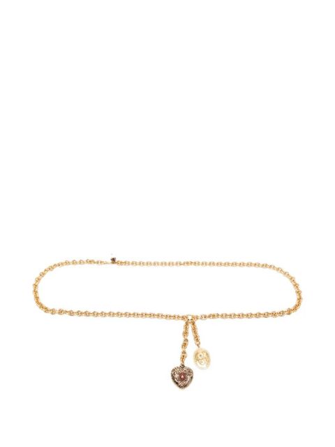 Chloé gold heart-charm chain belt - zdjęcie produktu nr 1