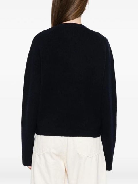 TOTEME hammered-button cardigan - Blue