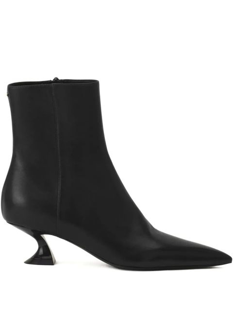 Lanvin pointed-toe sculpted-heel ankle boots - Black - zdjęcie produktu nr 1