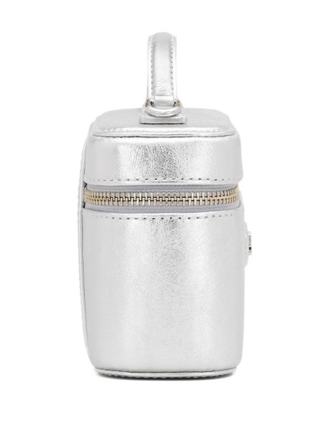 Marc Jacobs The Vanity leather crossbody bag - Silver