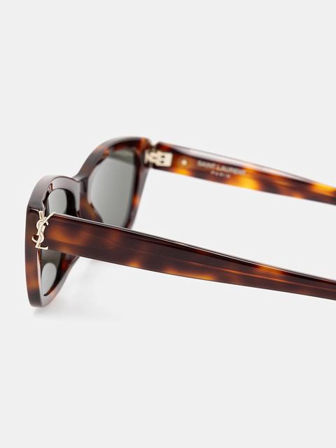 Saint Laurent okulary przeciwsłoneczne damskie kolor czarny SL M153