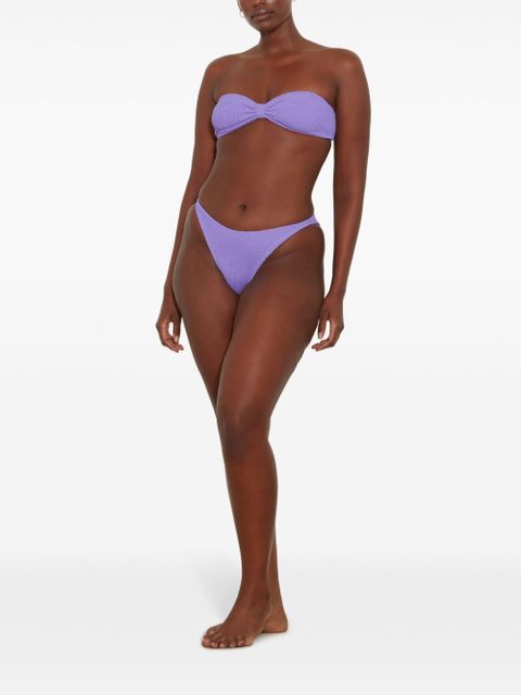 Hunza G Jean bandeau bikini - Purple
