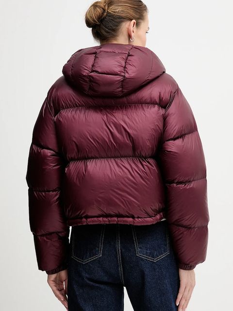 Tommy Hilfiger kurtka puchowa kolor bordowy zimowa WW0WW46541 - zdjęcie produktu nr 2