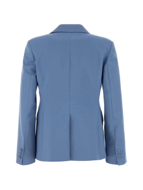 Weekend Max Mara Lamine wool blazer - Blue - zdjęcie produktu nr 2