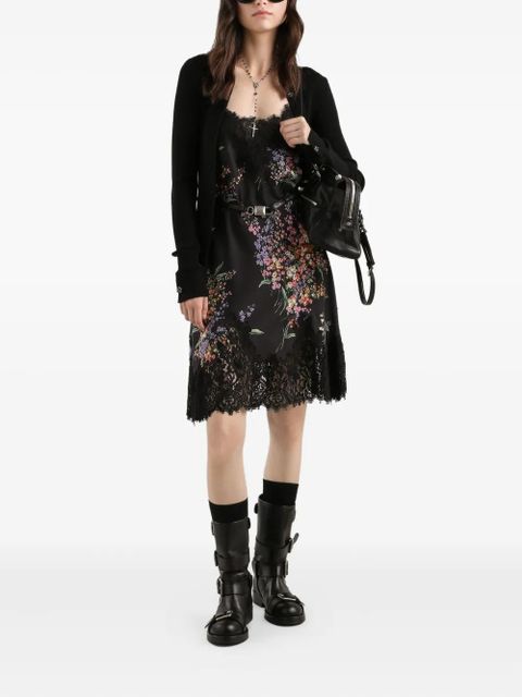 Dolce & Gabbana floral lace mini dress - Black - zdjęcie produktu nr 2