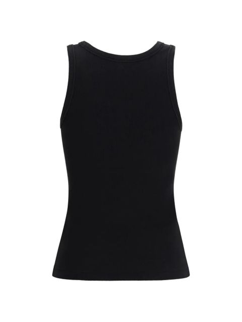 Diesel Oval D-logo tank top - Black - zdjęcie produktu nr 2