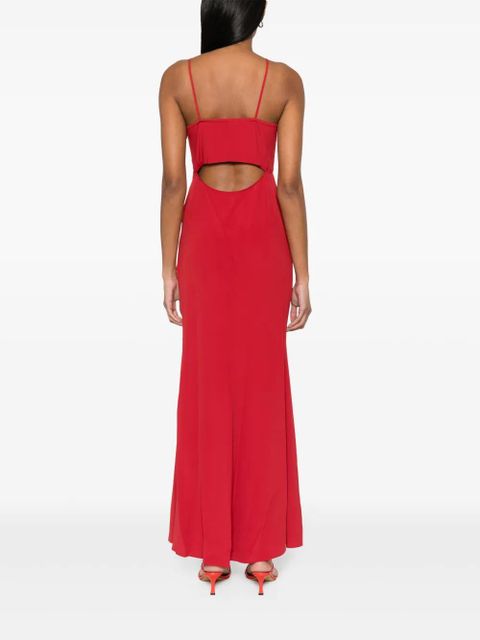 ISABEL MARANT Kapri sleeveless dress - Red