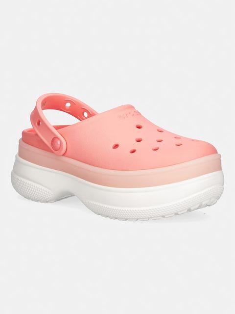 Crocs klapki Classic Frosted Stacked Clog - zdjęcie produktu nr 2