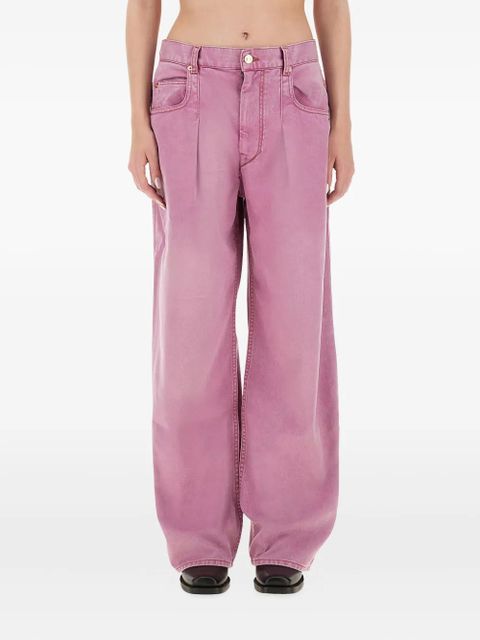ISABEL MARANT pleated jeans - Pink - zdjęcie produktu nr 1