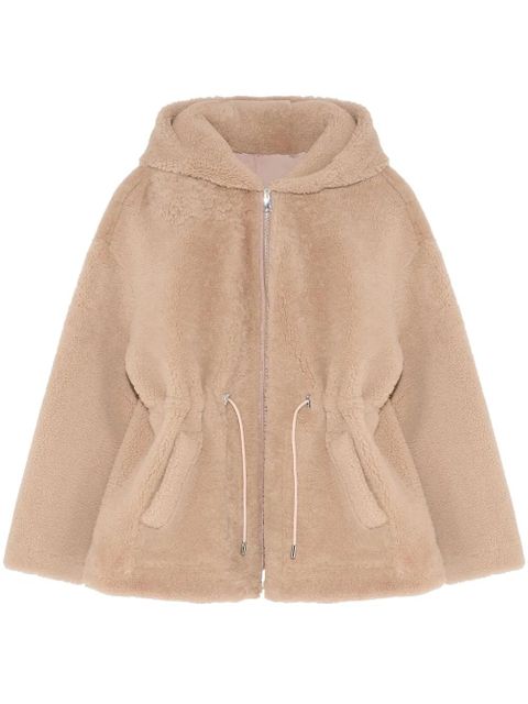 Yves Salomon drawstring-waist jacket - Neutrals - zdjęcie produktu nr 1