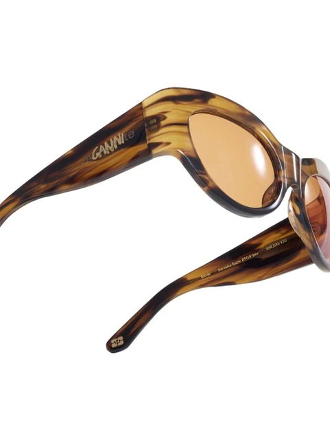 GANNI x Ace & Tate Trixie sunglasses - Brown