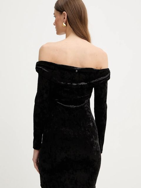 Guess sukienka kolor czarny mini dopasowana W6PK1M KJ170