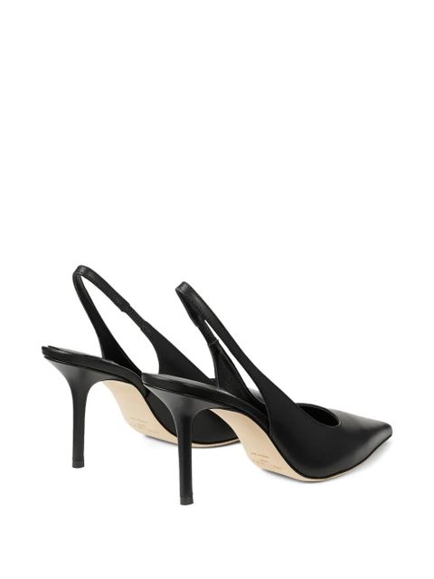 Jimmy Choo Love pointed slingback court pumps - Black