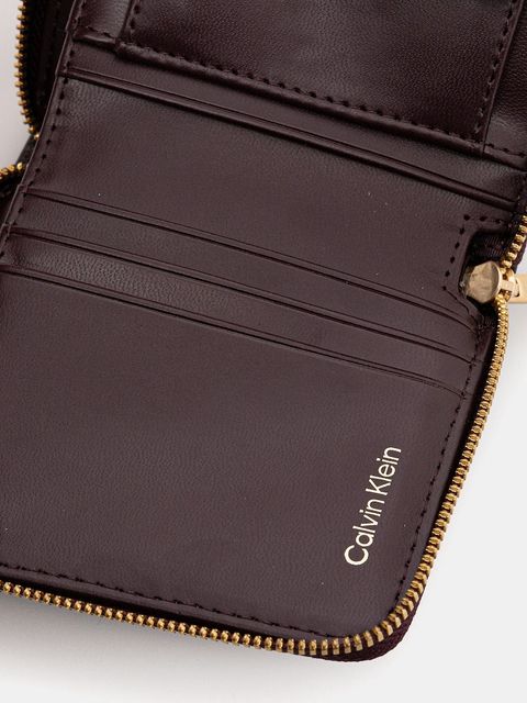 Calvin Klein portfel damski kolor fioletowy LV04F1089G - zdjęcie produktu nr 2