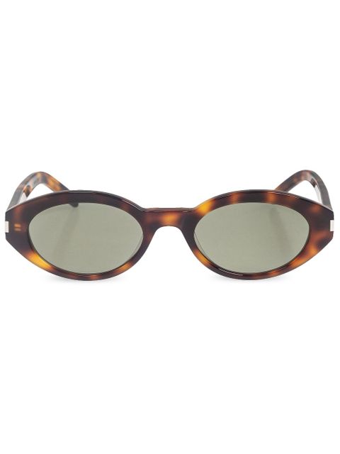 Saint Laurent Eyewear oval-frame sunglasses - Brown