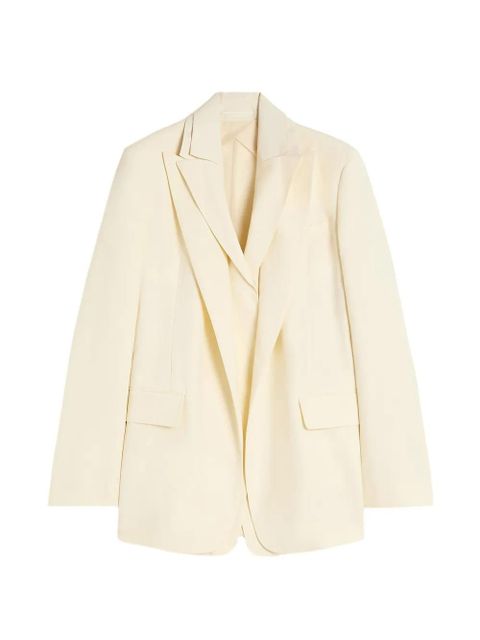 Sportmax flap-pocket blazer - Yellow - zdjęcie produktu nr 1