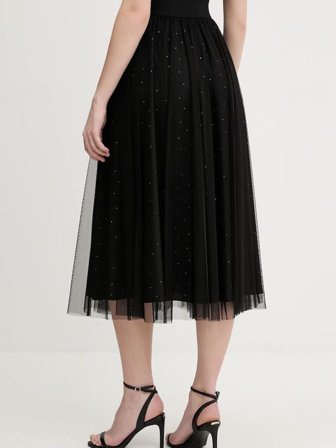 Joop! spódnica kolor czarny midi rozkloszowana 30100212