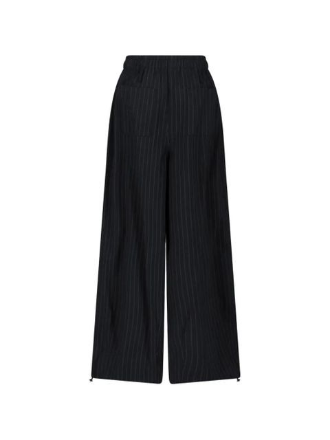 The Frankie Shop Oakdale pinstriped track pants - Black - zdjęcie produktu nr 2